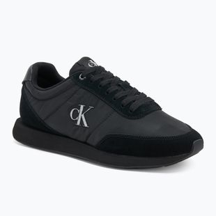 Men's shoes Calvin Klein YM0YM01361 Retro Runner Essential MIX MAT triple black