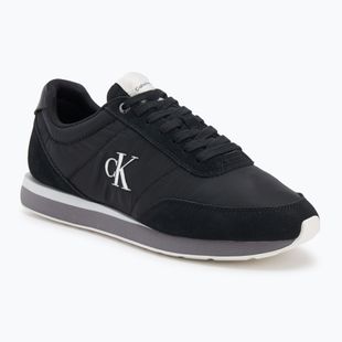 Men's shoes Calvin Klein YM0YM01361 Retro Runner Ess Mix Mat black/stormfront/vaporous white