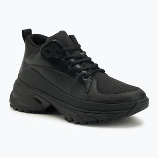 Men's shoes Calvin Klein YM0YM01418 Hike Runner Mid Laceup Tech Mix triple black