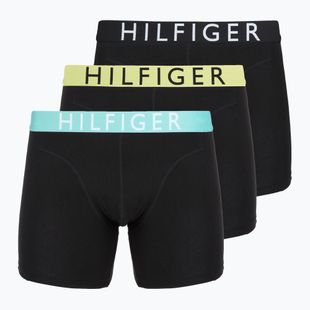 Tommy Hilfiger Brief Boxers 3-pack lemon curd/arctic aqua/black