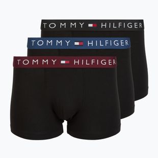 Boxers Tommy Hilfiger Trunk WB 3 pairs deep regatta/black/bluee jean