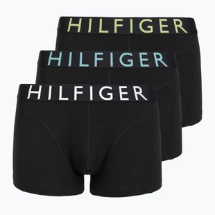 Boxers Tommy Hilfiger Trunk WB 3 pairs lemon curd/arctic aqua/black