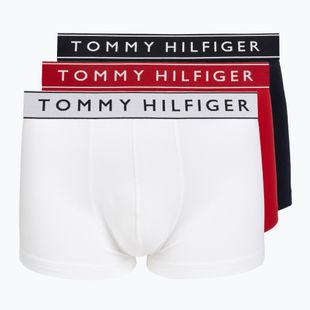 Men's boxers Tommy Hilfiger Trunk Dtm white/medium red/navy blue