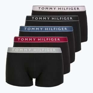 Boxers Tommy Hilfiger Trunk WB 5 pairs pale pnk/antique slvr/ruby jewel/aegean sea/blk