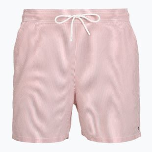 Men's swim shorts Tommy Hilfiger Medium Drawstring Ithaca terra red/ecru ithaca