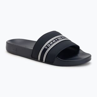 Women's slides Tommy Hilfiger Webbing Pool space blue