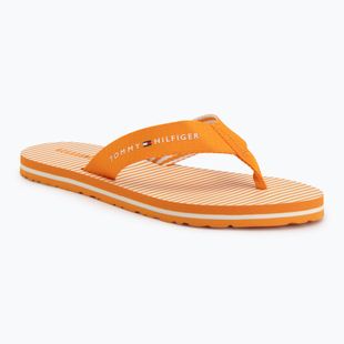 Women's flip-flops Tommy Hilfiger Ithaca Stripe Summer orange hype