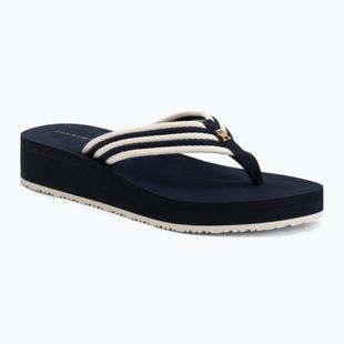 Women's flip-flops Tommy Hilfiger Stripe Summer space blue