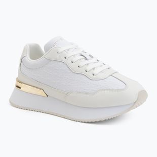 Women's shoes Tommy Hilfiger Chic Monogram Runner white/ecru
