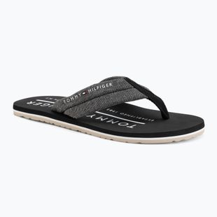 Men's flip-flops Tommy Hilfiger Chambray Beach Sandal black