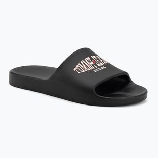 Men's slides Tommy Jeans Injected black