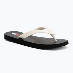 Women's flip-flops Tommy Jeans Logo Summer black/ecru