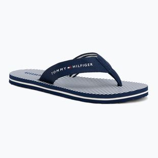 Women's flip-flops Tommy Hilfiger Ithaca Stripe Summer preppy navy