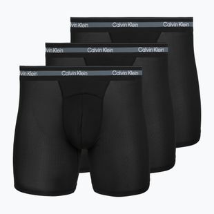 Men's boxers Calvin Klein LV00NB4538 Boxer Brief Long black/black/black