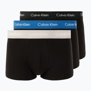 Boxers Calvin Klein 0000U2664G Low Rise Trunk 3 pairs black/classic blue/black