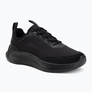 Men's shoes Calvin Klein HM0HM02342 Light Eva Runn Essential Laceup Nylon Suede triple black