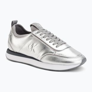 Women's shoes Calvin Klein HW0HW03287 Retro Runner Metallic silver