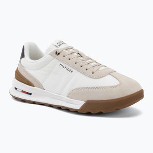 Men's shoes Tommy Hilfiger Retro Runner Mesh Suede Mix classic stone