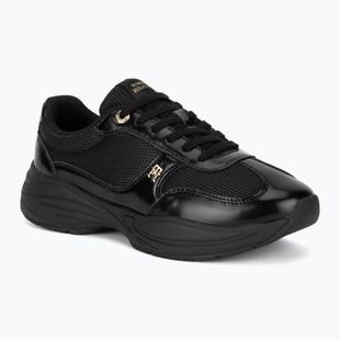 Women's shoes Tommy Hilfiger ModernRunner Shiny Leather black