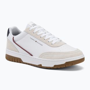 Men's shoes Tommy Hilfiger Basket Core Leather Suede Mix rwb