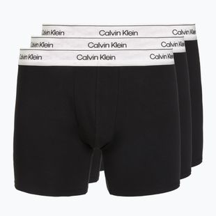 Men's boxers Calvin Klein LV00NB4731 Boxer Brief black w/ silver haze wbs