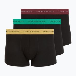 Men's boxers Tommy Hilfiger Trunk Metallic gold/burgundy/green