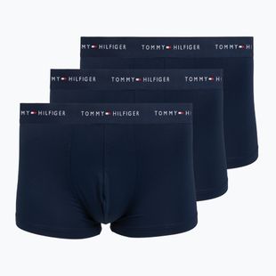 Men's boxers Tommy Hilfiger Trunk carbon navy/carbon navy/carbon navy