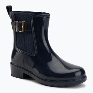 Women's wellington boots Tommy Hilfiger Buckle Glossy Ankle space blue