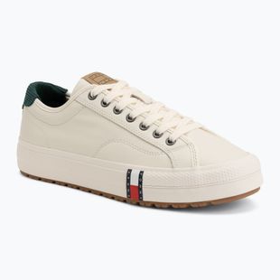 Men's shoes Tommy Hilfiger Archive Y2K Cleat Leather ivory petal/velvet green