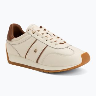 Women's shoes Tommy Hilfiger Th Premium Casual Runner beige allover 06