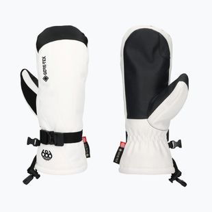 Women's snowboard gloves 686 Gore-Tex Linear Mitt white