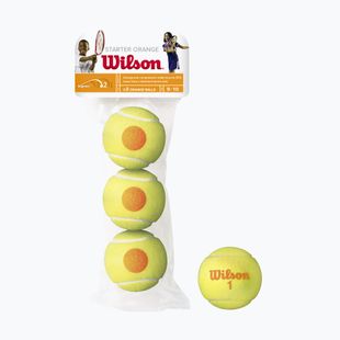Wilson Starter Orange Tball children's tennis balls 3 pcs yellow WRT137300