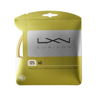 Tennis string Luxilon 4G 125 Set Go 12.2 m gold WRZ997110