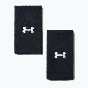Under Armour 6'' Performance Wristband 2 pcs. black/white