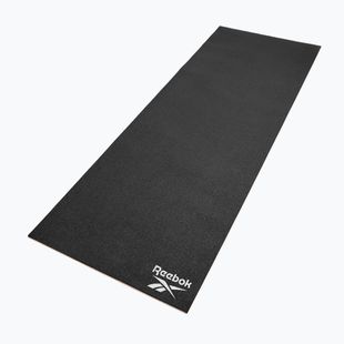 Yoga mat Reebok RAYG-11060BKDD black/orange