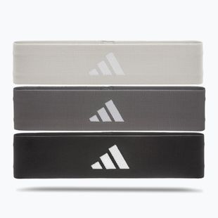 Exercise rubber set adidas Resistance Band 3 pcs black/ grey/ white