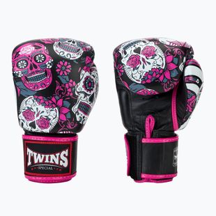 Twins Special Fancy FBGVL3-53 Skull pink/black boxing gloves