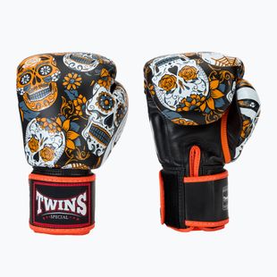 Twins Special Fancy FBGVL3-53 Skull orange/black boxing gloves
