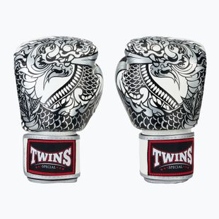 Twins Special Fancy FBGVL3-52 white/silver boxing gloves