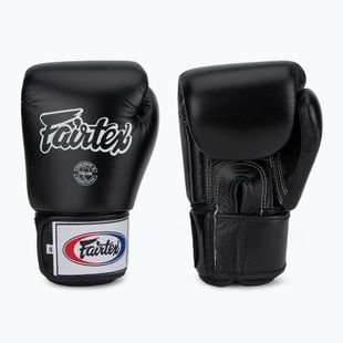 Fairtex Universal "Tight-Fit" Design black boxing gloves