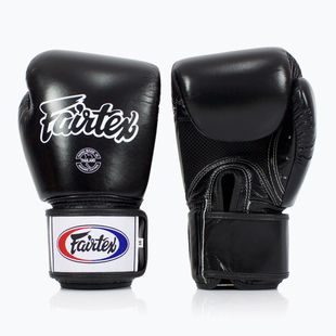 Fairtex Universal Breathable black boxing gloves