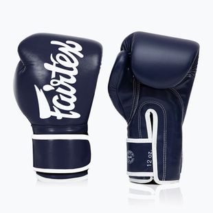 Fairtex Microfiber blue boxing gloves