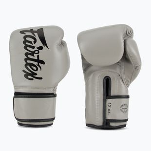 Fairtex Microfiber gray barefinger gloves