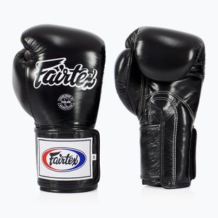 Fairtex Super Sparring Boxing Gloves - Locked Thumb black