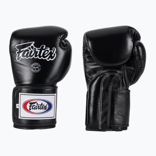 Fairtex Super Sparring Boxing Gloves - Locked Thumb black