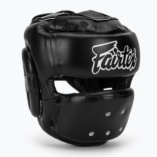Fairtex Full Face Protector boxing helmet black