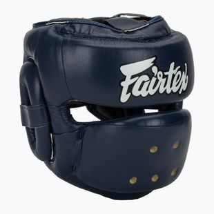 Fairtex Full Face Protector boxing helmet blue