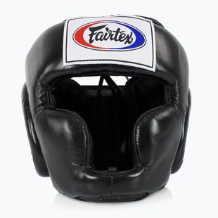 Fairtex Full Coverage Style black boxing helmet