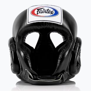 Fairtex Muay Thai Competition black boxing helmet