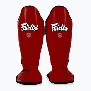 Fairtex Competition Shin Pads red